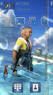 Final Fantasy 07 theme screenshot