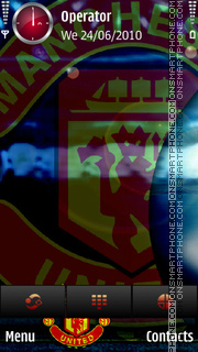 Manchester united es el tema de pantalla
