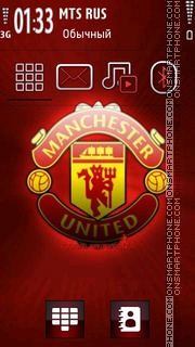Manchester Utd 01 theme screenshot