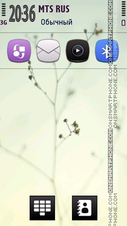 New Android Nature theme screenshot