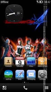Devil May Cry 06 theme screenshot