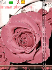 Animated Rose tema screenshot