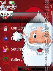 Скриншот темы Santa 2012 CLK
