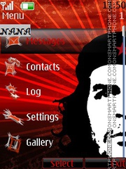 Che Guevara CLK tema screenshot