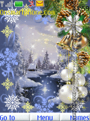 Скриншот темы Christmas Animated 4