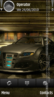 Capture d'écran Audi Sport thème