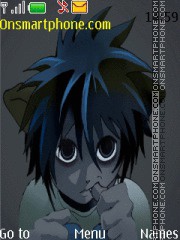 Capture d'écran Death Note 668 thème
