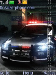 Bmw Nfs Police theme screenshot