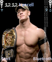 Capture d'écran John Cena thème