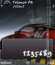 Capture d'écran Nissan 350z thème