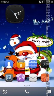 Merry Xmas 04 tema screenshot