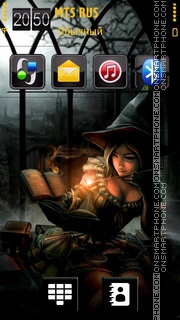 Witch 04 theme screenshot