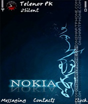 Nokia theme screenshot