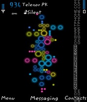 Bubbles tema screenshot