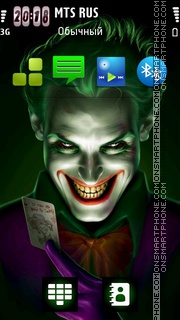 Скриншот темы Joker 07