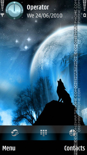 Capture d'écran Wolf'n'Moon thème