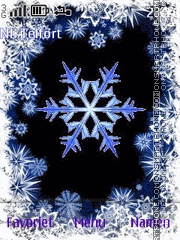 Snowflake Color tema screenshot