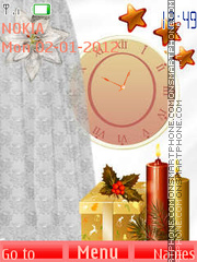 Merry Christmas tema screenshot