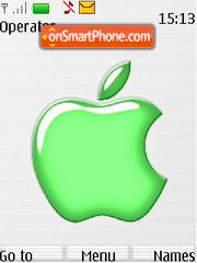 Apple 03 es el tema de pantalla