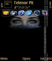 Eyes theme screenshot