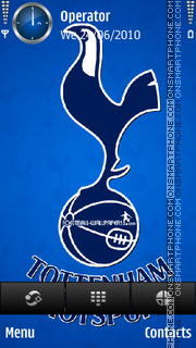 Capture d'écran Tottenham thème