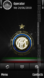 Inter tema screenshot