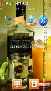 Скриншот темы Tequila Lunazul 02