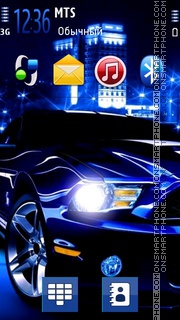 Shelby HD 5S theme screenshot