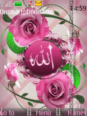 Allah C.C. islamic theme theme screenshot