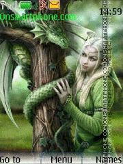 Green Dragon Theme-Screenshot