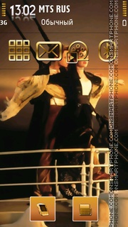 Titanic With Tone theme screenshot