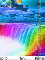 Color Falls Theme-Screenshot
