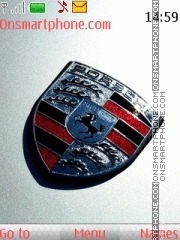 Porsche Logo 03 es el tema de pantalla
