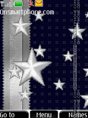 Abstract Stars tema screenshot