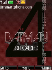 BatMan 4 tema screenshot