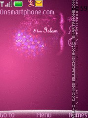 I Love Islam theme screenshot