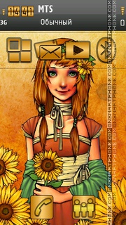 Sun Tarot theme screenshot