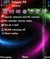 Скриншот темы Nokia Buzz
