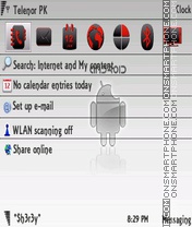 Android 320x240 Theme-Screenshot