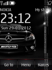 Mercedes theme screenshot