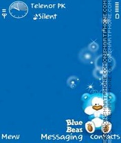 Blue bear tema screenshot