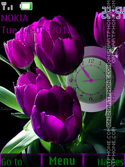 Tulips es el tema de pantalla
