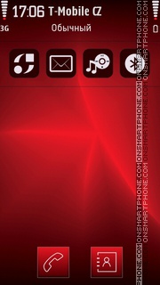 Red Effect theme screenshot