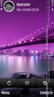 Manhattan Bridge tema screenshot