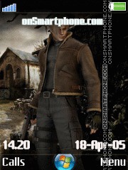 Resident evil 4 es el tema de pantalla