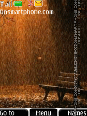 Night Rain theme screenshot