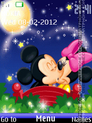 Minnie And Mickie theme screenshot