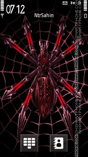 Mechanical Spider Theme-Screenshot
