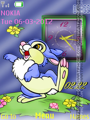 Capture d'écran Hare thème