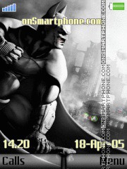 Скриншот темы Batman: Arkham City